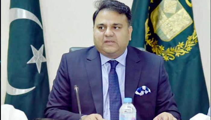 Federal Minister for Information and Broadcasting Fawad Chaudhry. Photo: File.