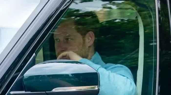 Prince Harry photographed in London ahead of his reunion with William