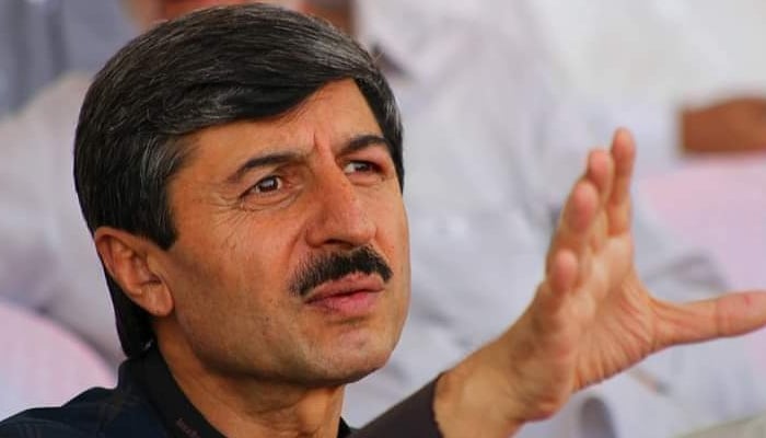 Usman Khan Kakar, a senior leader of the Pakhtunkhwa Milli Awami Party. — Twitter/File