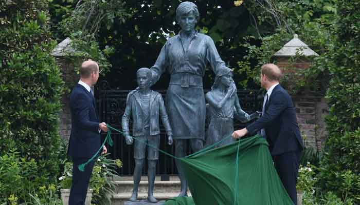 Prince William and Harrys mom Princess Dianas new statue mocked by royal fans