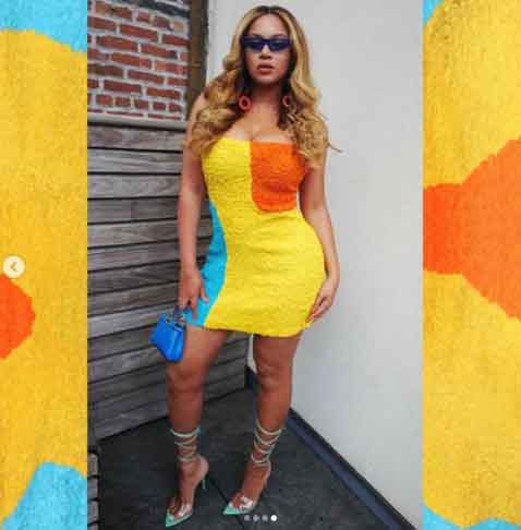 Beyonce sets Instagram ablaze as she shares her breathtakingly beautiful snaps