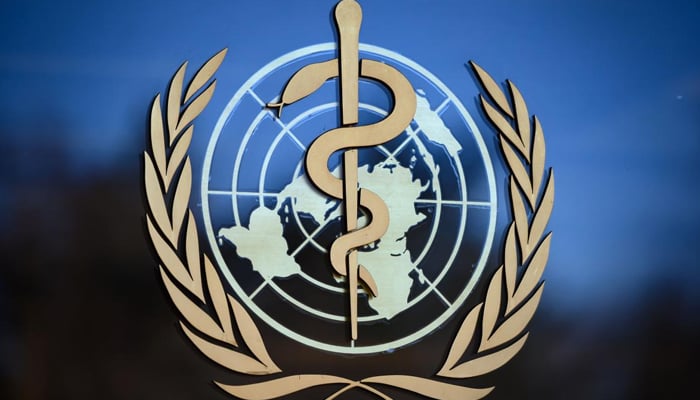 The World Health Organisations logo. — AFP/File