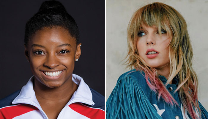 Taylor Swift narrated the promo in which she detailed her admiration for Simone Biles