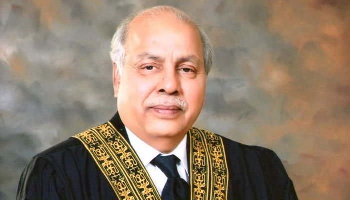 Chief Justice of Pakistan Gulzar Ahmed. File photo