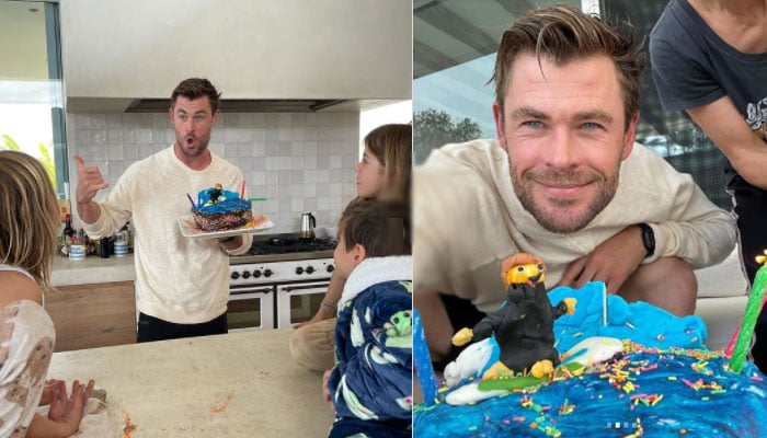 Chris Hemsworths 38th birthday celebration: Thor star kids double his bliss