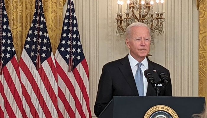 Biden says US gave Afghan regime every tool to fight for its future