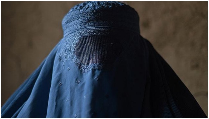 File image of a burqa-clad woman.