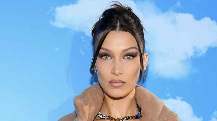 Bella Hadid praying for the people of Afghanistan