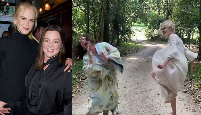 Nicole Kidman and Melissa McCarthy throw punches in mock fight: Watch