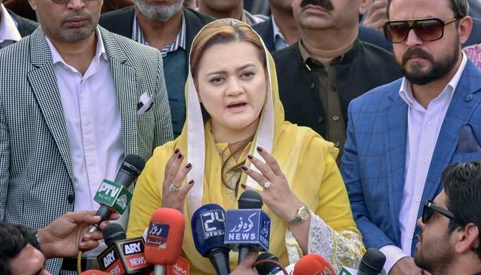 Pml-Ns Spokesperson Marriyum Aurangzeb Says That Party Rejects Evms And Pmda As They Both Are Unconstitutional. File Photo