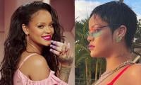 Rihanna soars temperature as she rocks red-hot tinny outfit while cooling down in pool