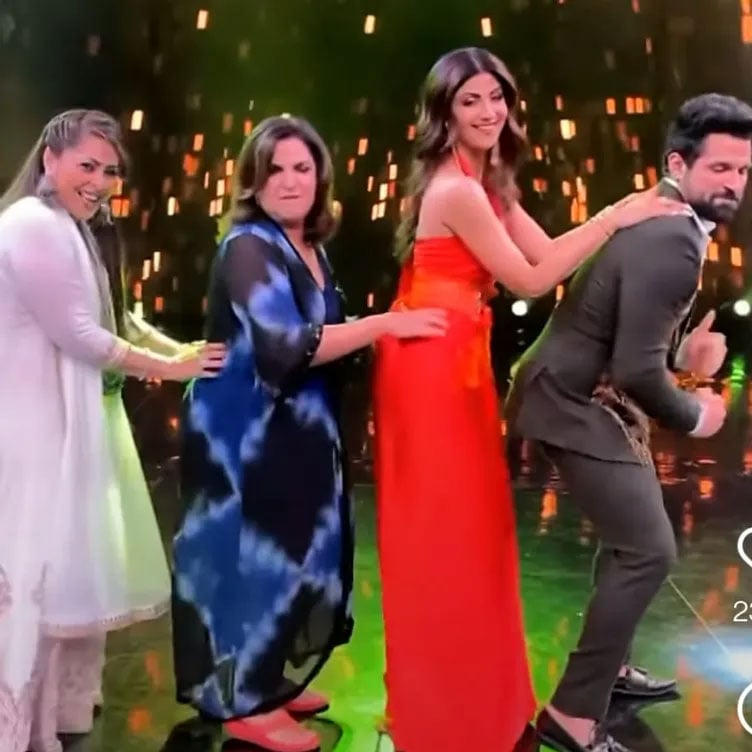 Shilpa Shetty, Farah Khan dance video goes viral