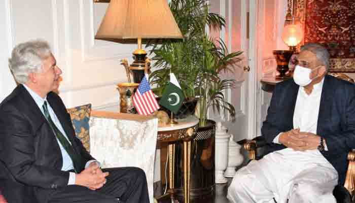 CIA Director William Joseph Burns meets COAS General Qamar Javed Bajwa in Rawalpindi.-ISPR