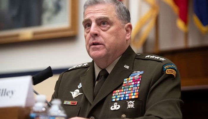 General Mark Milley took out-of-the-way action to prevent a nuclear war with China. File photo