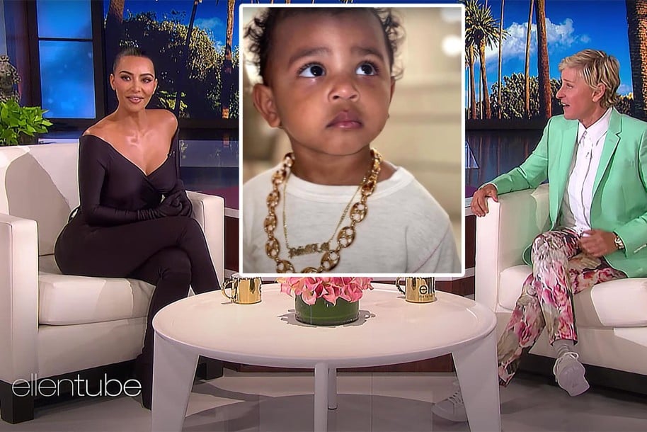 Kim Kardashian makes it clear that her kids only wear real jewelry