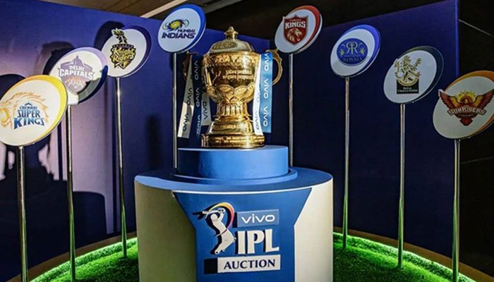 IPL season 14 trophy. File photo