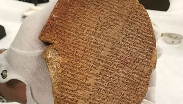 AS akan mengembalikan tablet ‘Gilgamesh’ berusia 3.500 tahun yang diimpor secara ilegal ke Irak