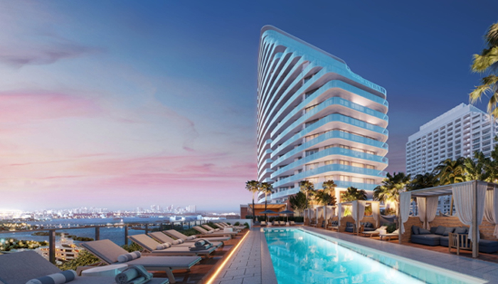 Four Seasons Private Residences, Fort Lauderdale designed by Kobi Karp architects.