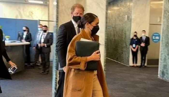 Prince Harry and Meghan Markle visit UN