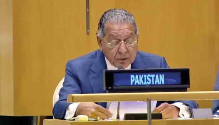 Pakistan’s Permanent Representative to the United Nations Munir Akram. Photo: file