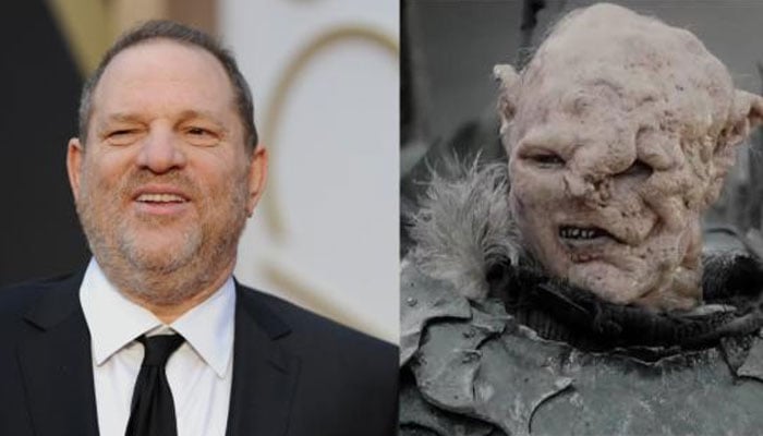 ‘LOTR’ beast designed after Harvey Weinstein as a slap in his face