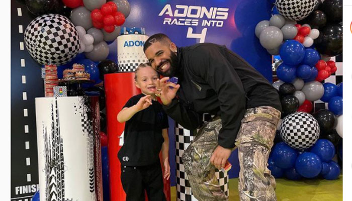 Drake shares sweet birthday tribute to son Adonis