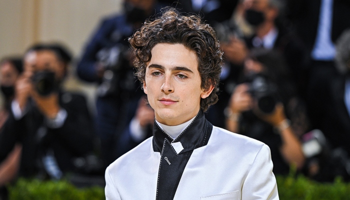 Timothée Chalamet unveils his first look as Willy Wonka