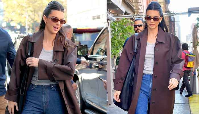 Kendall Jenner puts on a stylish display during her appearance in NYC