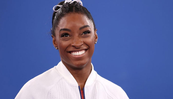 Simone Biles celebrates the courage to put herself first
