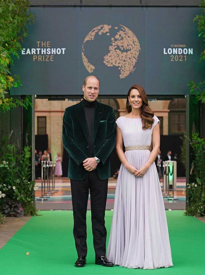 Kate Middleton looks stunning at Prince Williams Earthshot Prize awards ceremony