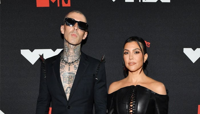 Kourtney Kardashian confirmed her engagement to her beau Travis Barker with photos