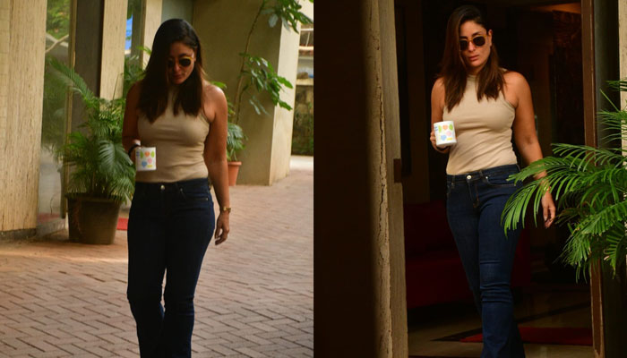 Pics: Kareena Kapoor steps out in the city, looking chic in a plain tee