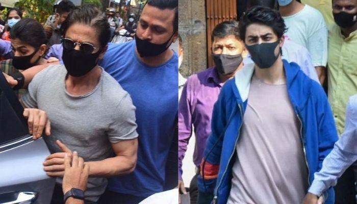 Cruise drugs case: Shah Rukh Khan reaches Arthur road jail to meet son Aryan