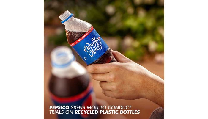 PepsiCo signs MoU to conduct trials on recycled plastic bottles