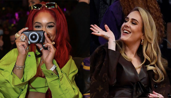 Saweetie opens up on taking Adeles pictures at LA Lakers game