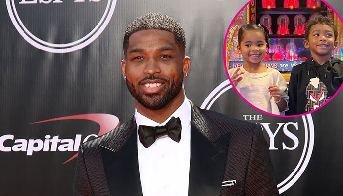 Tristan Thompson shares adorable snap of kids all grown up