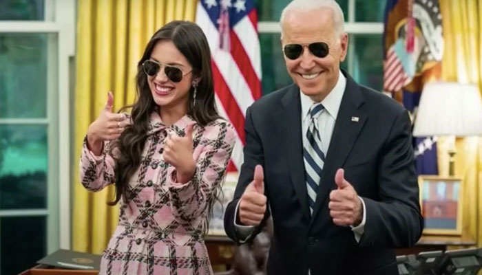 Olivia Rodrigo talks about M&Ms, other souvenirs from Joe Biden during White House visit