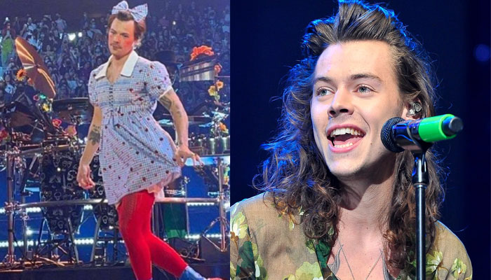 Harry Styles hits Harryween stage as Wizard of Oz’s Dorothy