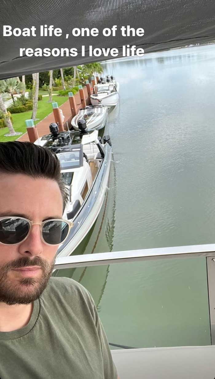 Scott Disick reacts to Kourtney’s post for the first time since her engagement