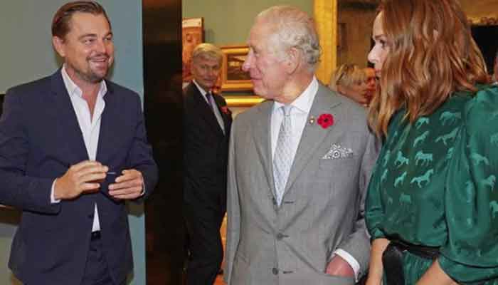 Prince Charles meets Leonardo DiCaprio