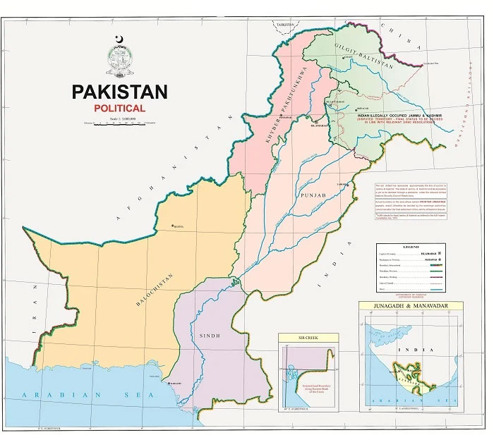 The new map of Pakistan unveiled by Prime Minister Imran Khan also includes Indian occupied Kashmir.