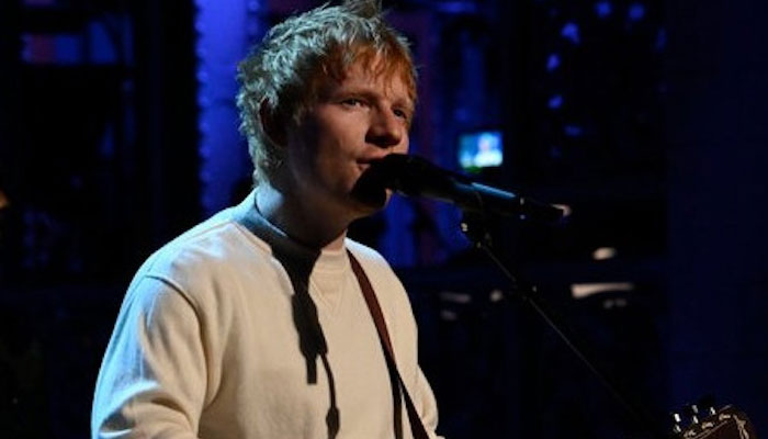 Ed Sheeran kicks off SNL gig with upbeat performances after covid-19 exposure