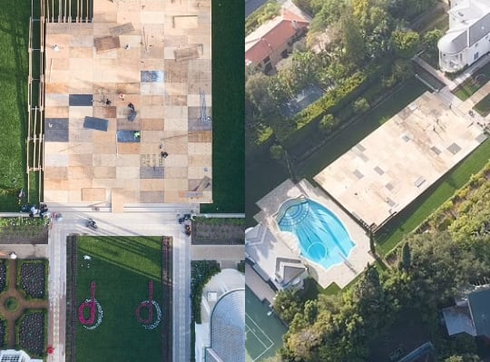 Persiapan pernikahan Paris Hilton sedang berlangsung di perkebunan keluarga yang mewah