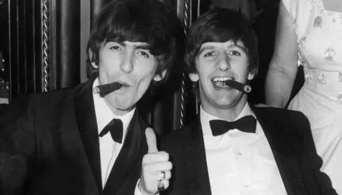 Lagu yang belum pernah terdengar yang menampilkan George Harrison dari Beatles, Ringo Starr ditemukan di loteng