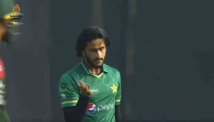 Hasan Ali has been reprimanded by the ICC for giving an inappropriate send-off to Bangladeshi batter Nurul Hasan.