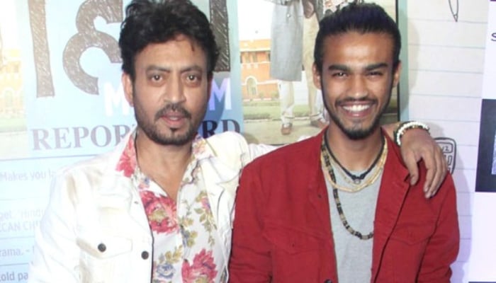 Babil, son of the late Irrfan Khan, proved he’s still his father’s biggest fan with a new reaction video
