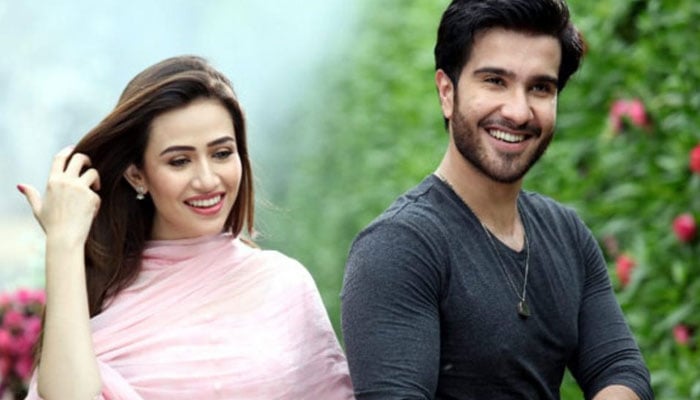 Feroze Khan, Sana Javed announce new 7th Sky drama are Khaani