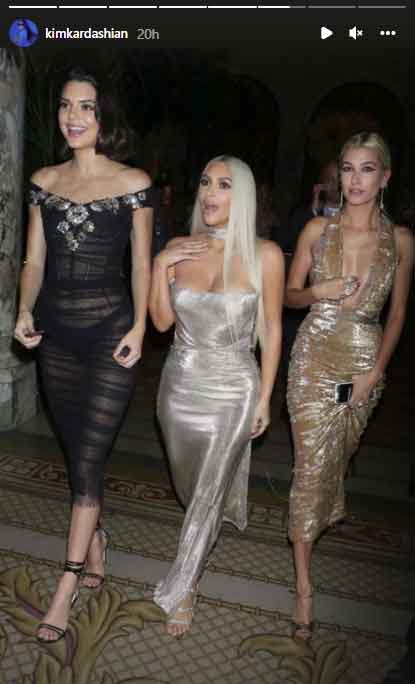 Keeping Up With The Kardashians stars share previously unseen pictures with Hailey Bieber