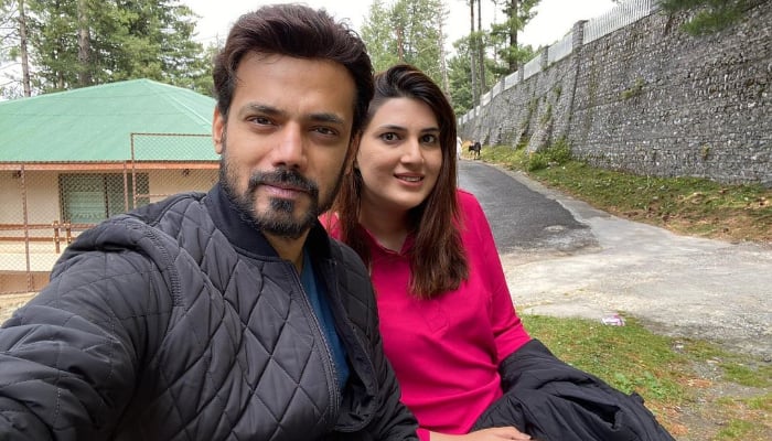 Zahid Ahmed ditched long, sappy birthday messages on wife Amna Zahid’s birthday on Wednesday
