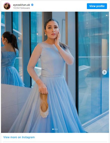 Ayeza Khan turns Cindrella in new photos, flaunts her glass slipper